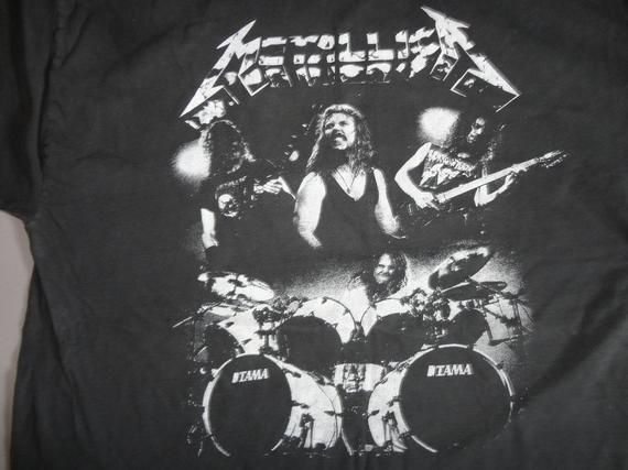 Vintage 90 S Metallica No Where Else To Roam Heavy Metal Concert Tour Shirtfits Adult Nice Shirt