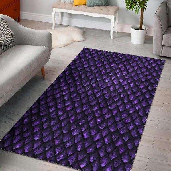 Purple Egg Skin Dragon Pattern Print …