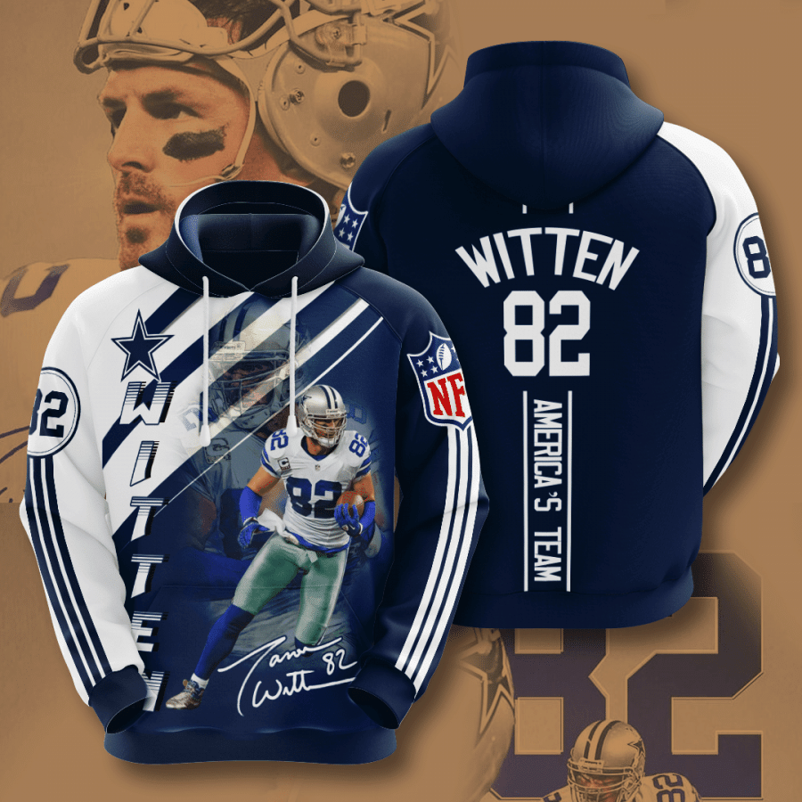 Dallas Cowboys Jason Witten 13 Unisex 3D Hoodie Gift For Fans