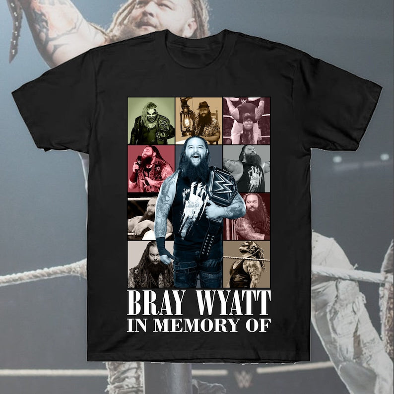 The Fiend Bray Wyatt Unisex Heavy Cotton Tee, Bray Wyatt In Memory Of Shirt, Bray Wyatt The Eras Tours Shirt