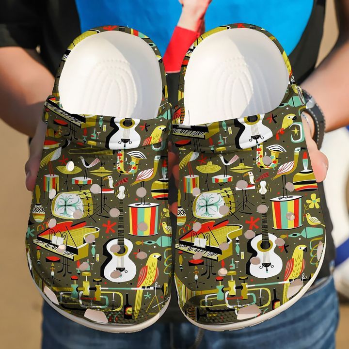 Music Pattern Sku 1596 Crocs Crocban …