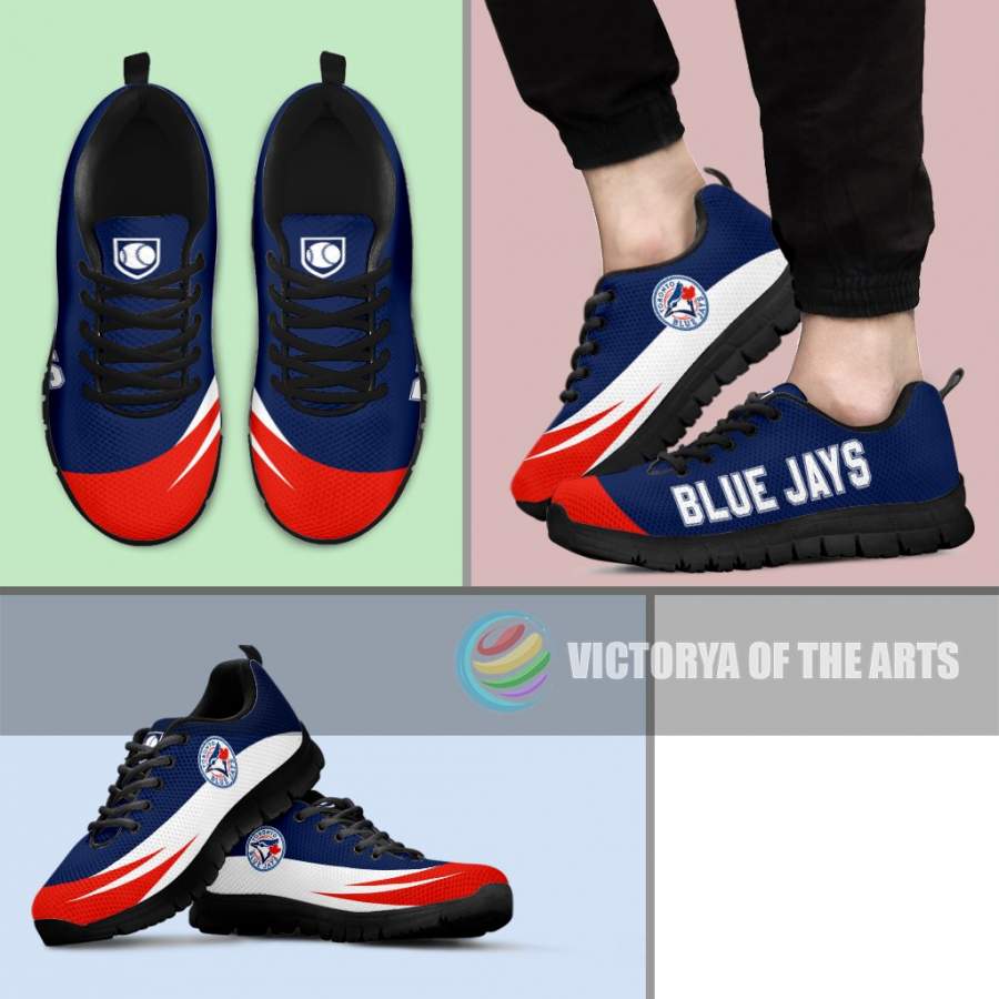 Awesome Gift Logo Toronto Blue Jays Sneakers