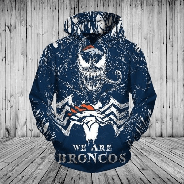 Nfl Denver Broncos We Are Broncos Venom 3D Hoodie Hoodie Apparel Ds0-04988-Auh