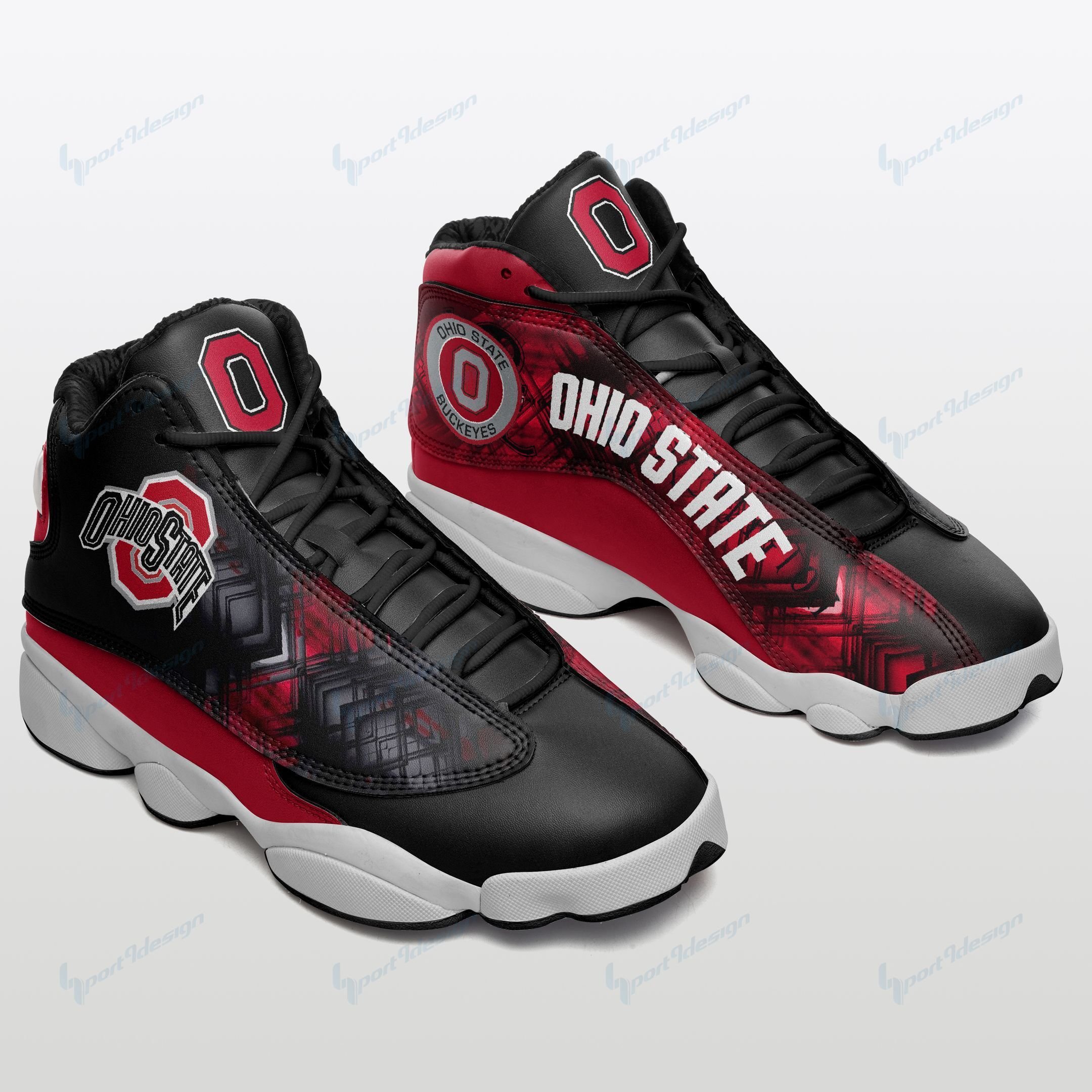 Ohio State Buckeyes Air JD13 Sneakers 590