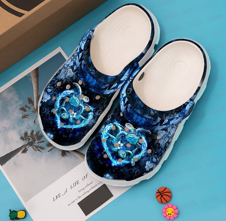Sea Turtle Blue Sku 2107 Crocs Crocb …