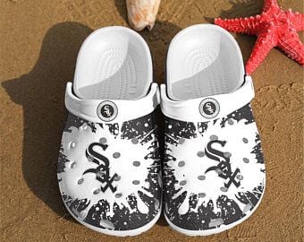 Chicago White Sox Crocband Clog Clog Comfortable For Mens And Womens Classic Clog Water Shoes Chicago White Sox Crocs