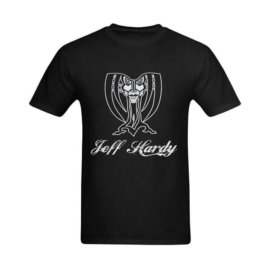 Vintage Style Jeff Hardy High Flying Mens T-shirt Fashion Cotton Tops Black Size S-4XL