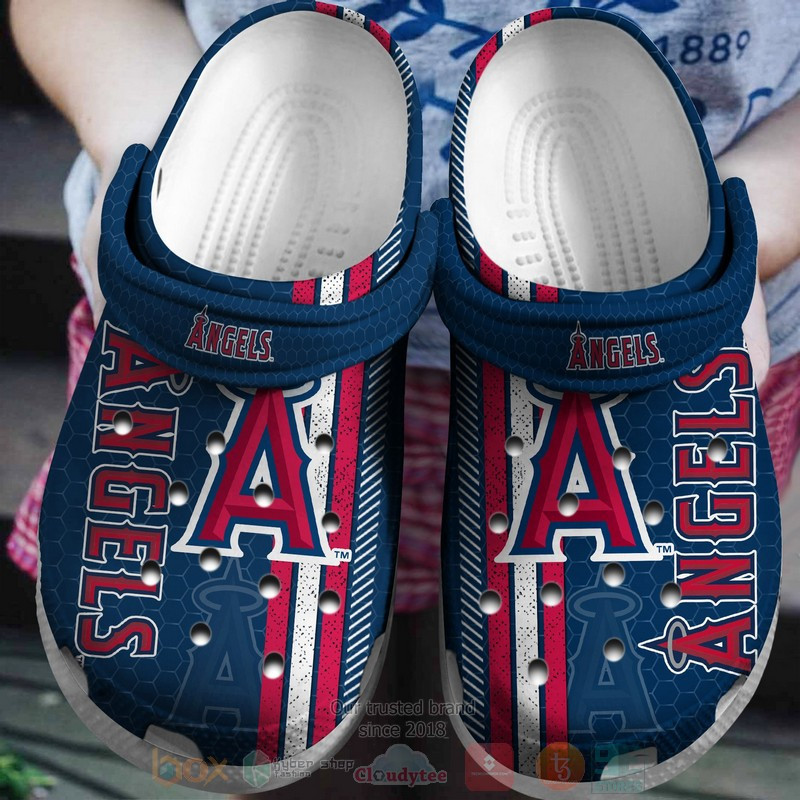 Los Angeles Angels Crocs Crocband Shoes