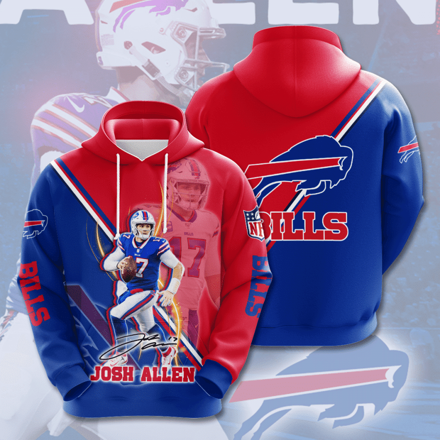 Buffalo Bills Josh Allen 79 Unisex 3D Hoodie Gift For Fans