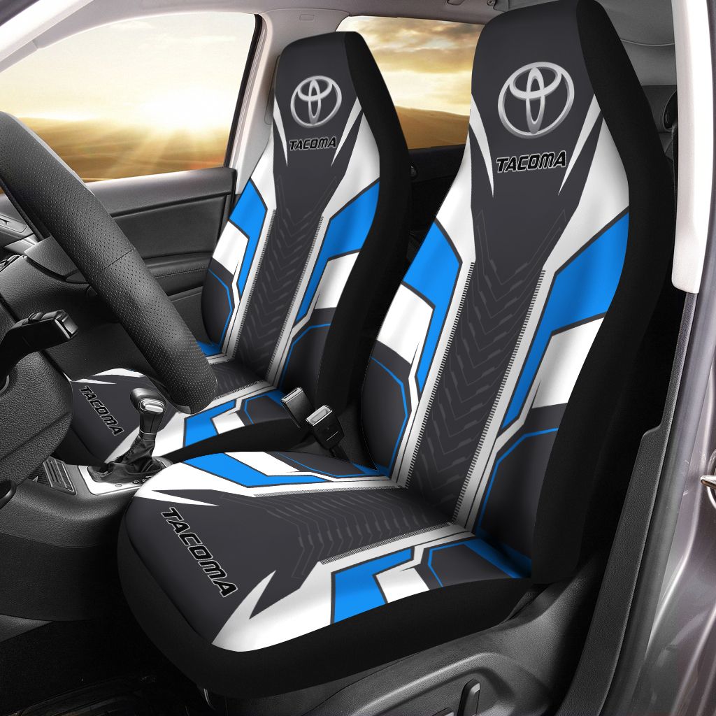 Toyota Tacoma DVT-HA Car Seat Cover (Set of 2) Ver 10 (Blue)