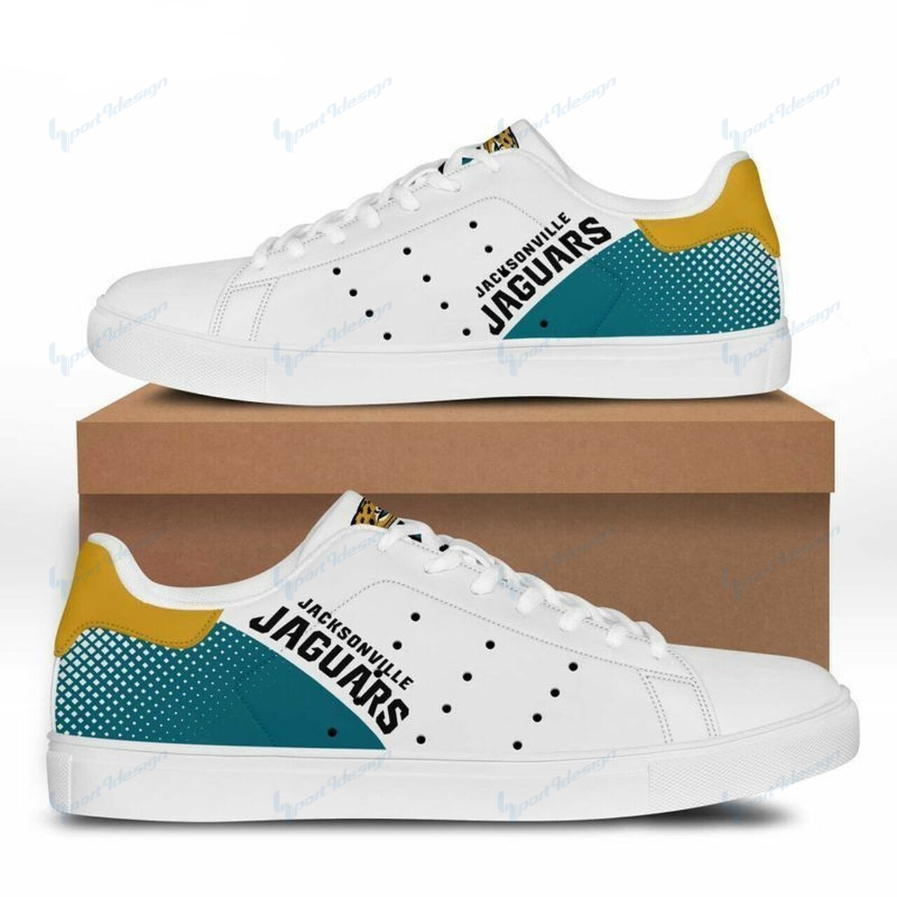 Jacksonville Jaguars Ss Custom Sneakers Bg78