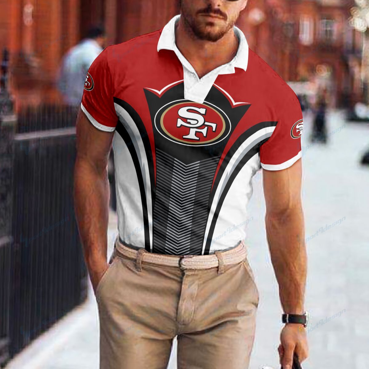 San Francisco 49ers Polo T-shirt 033