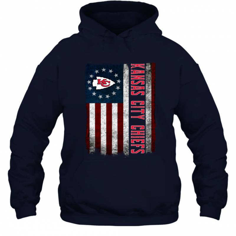 Kansas City Chiefs Betsy Ross Flag Hoodie