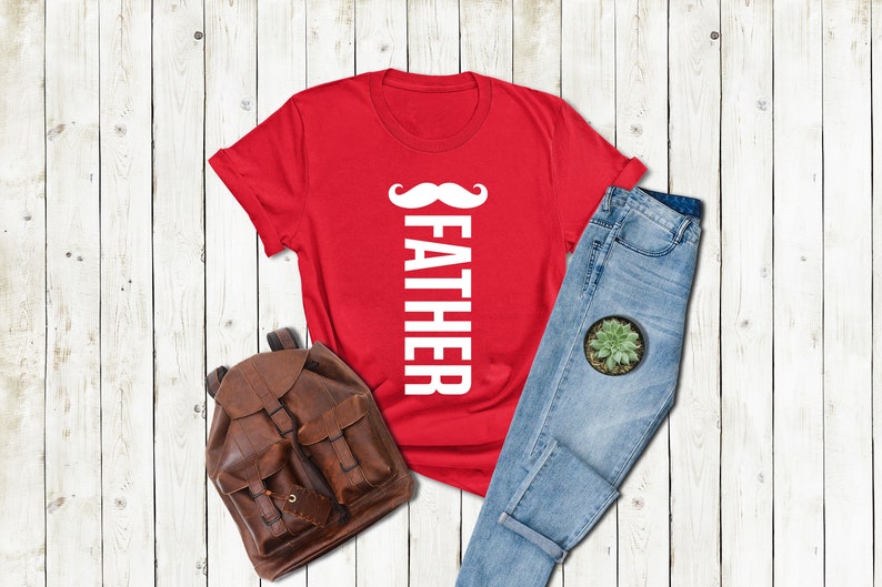 Funny Fathers Day Shirt, Mustache Daddy T Shirt, Girl Dad Shirts, Husband Shirt, Grandpa Tee, Gift From Daughter