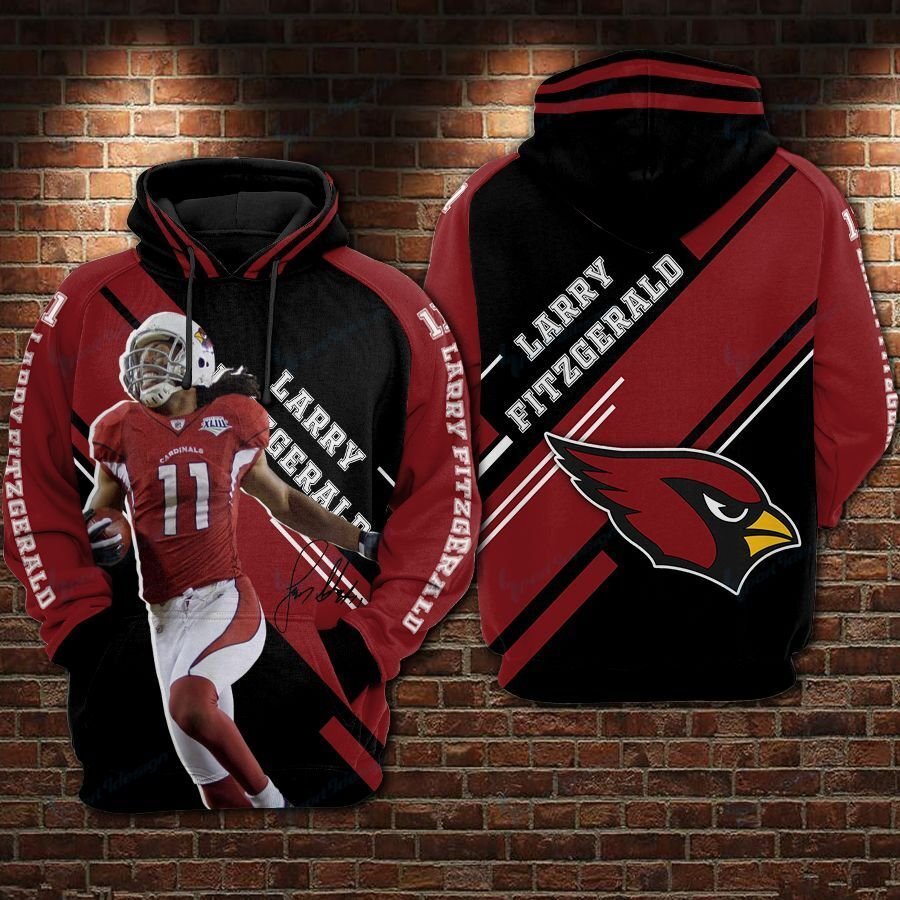 Larry Fitzgerald – Arizona Cardinals Limited Hoodie 677