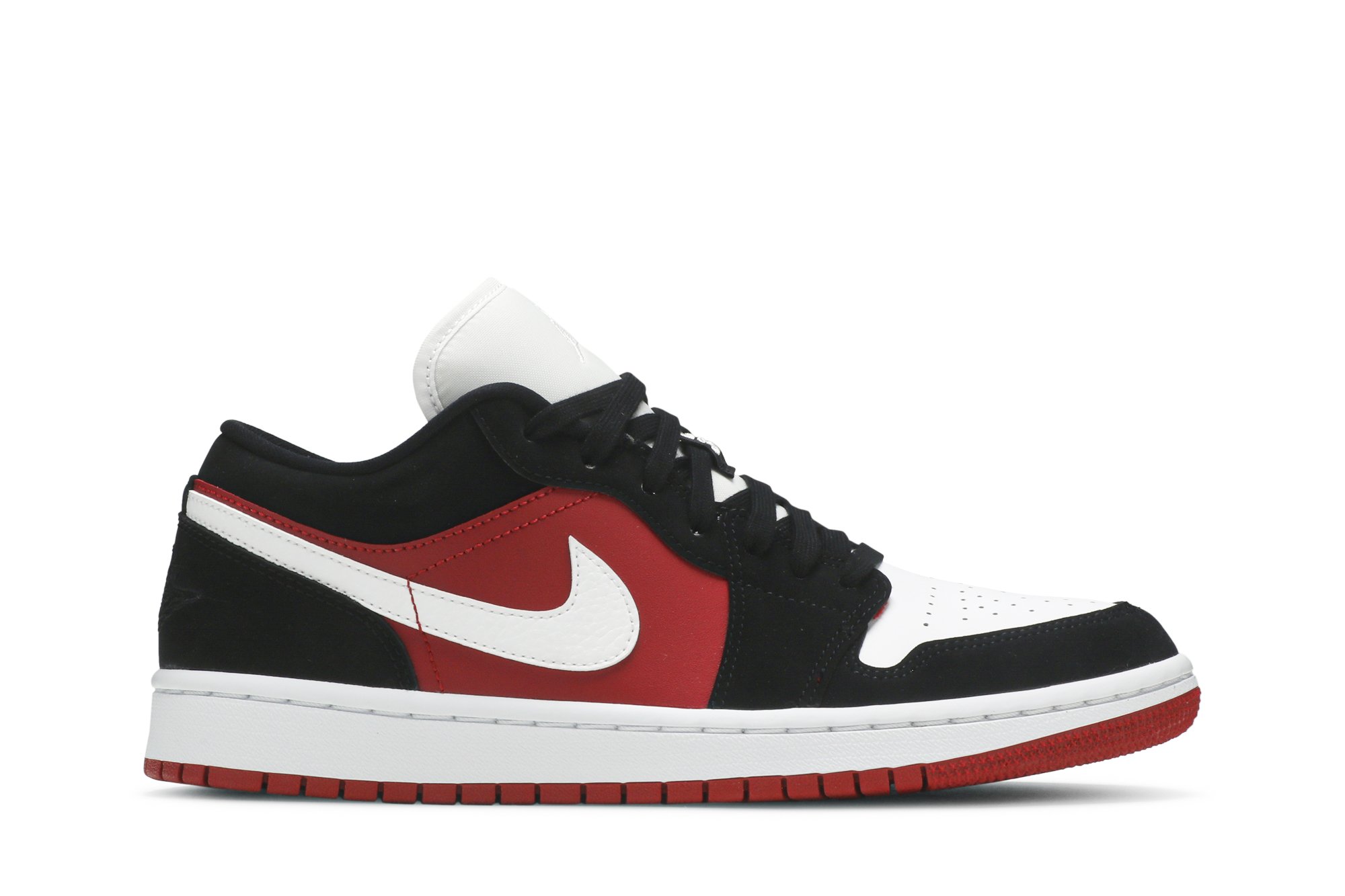 Jordan 1 Low Black White Gym Red (Women’s) – Kohlrabis 194502115031