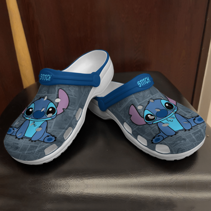 Stitch Comic 3D Crocband Clog