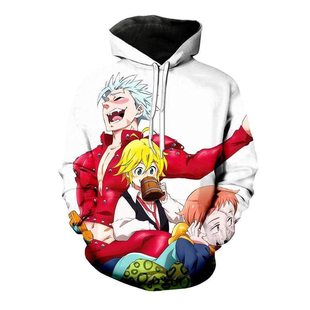 The Seven Deadly Sins Hoodie King Me &hellip;