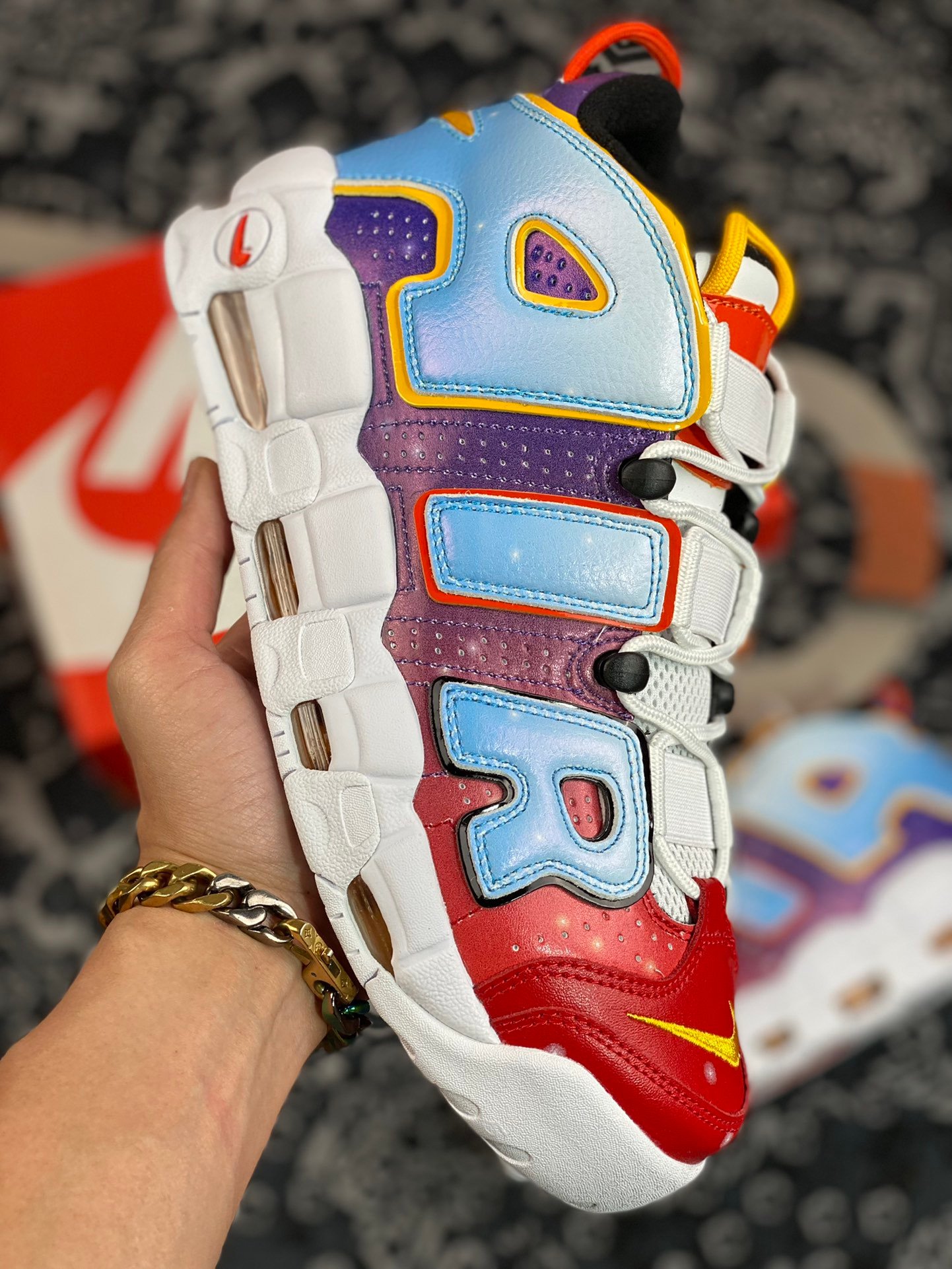 Nike Air More Uptempo Multi-Color 5338645