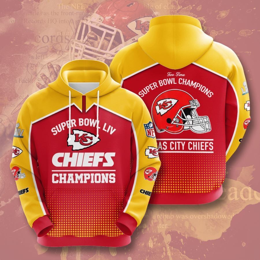 Kansas City Chiefs No915 Custom Hoodie 3D #16779