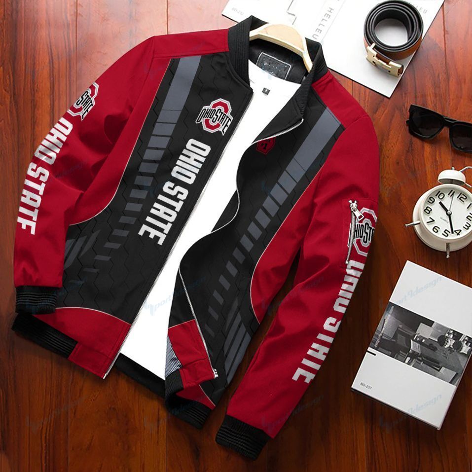 Ohio State Buckeyes Bomber Jacket 084