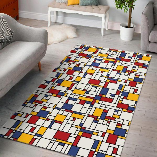 Mondrian Pattern Print Home Decor Re &hellip;
