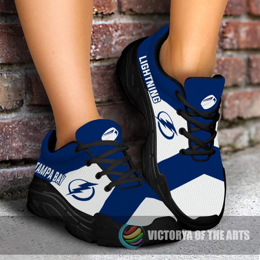 Colorful Logo Tampa Bay Lightning Chunky Sneakers