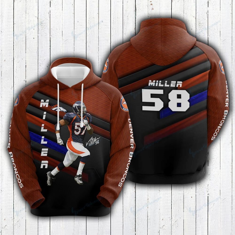 Von Miller – Denver Broncos Limited Hoodie 895