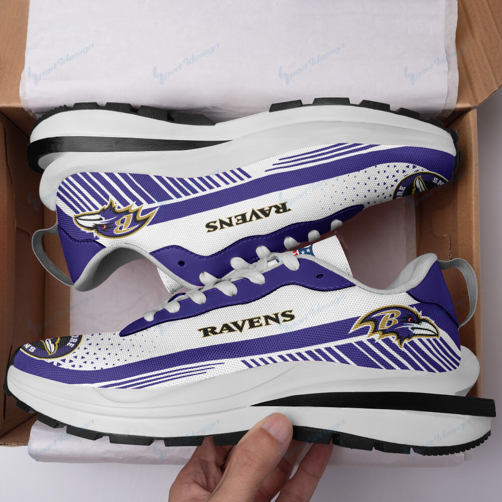 Baltimore Ravens Sport Running Hf Sneakers 8