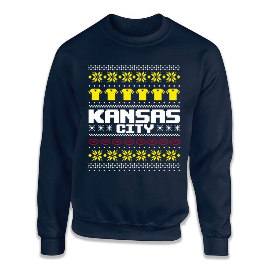 Kansas City – Ugly Christmas Sweater – T Shirt