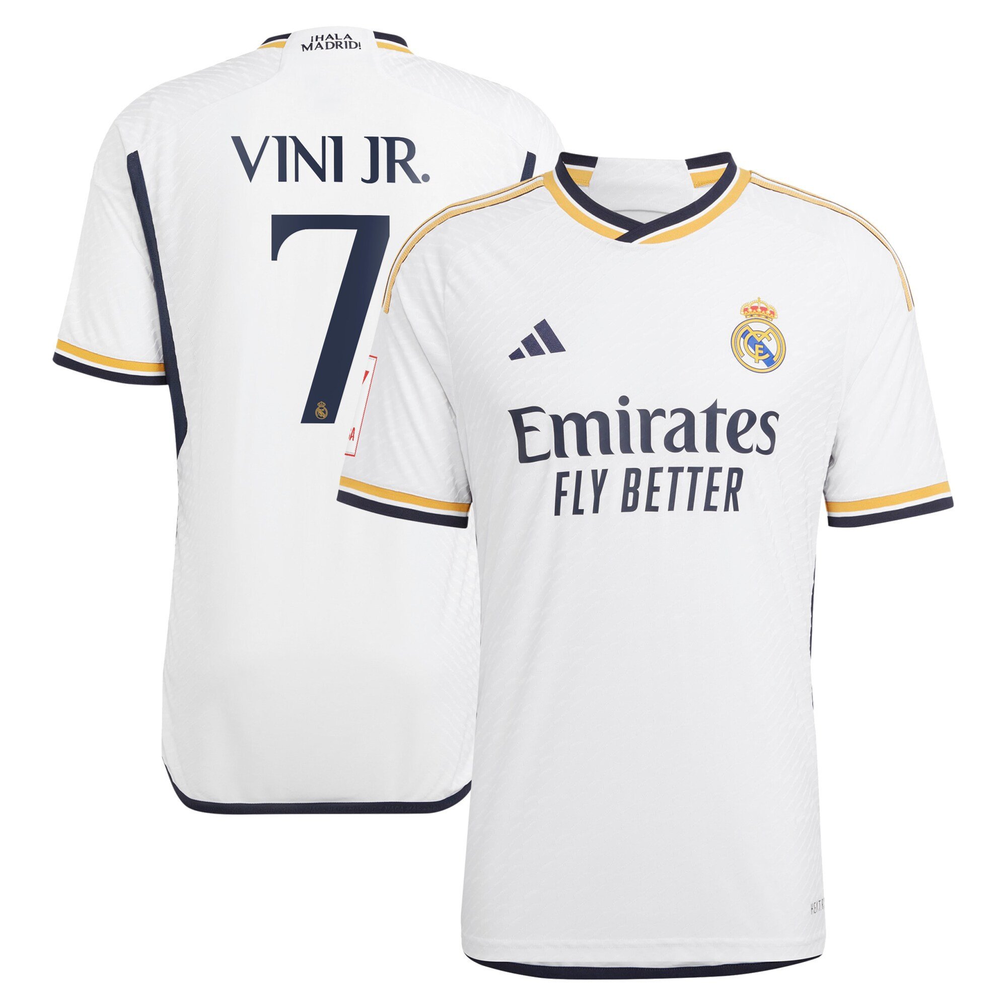 Vini Jr. Real Madrid 2023/24 Home Jersey – Printed