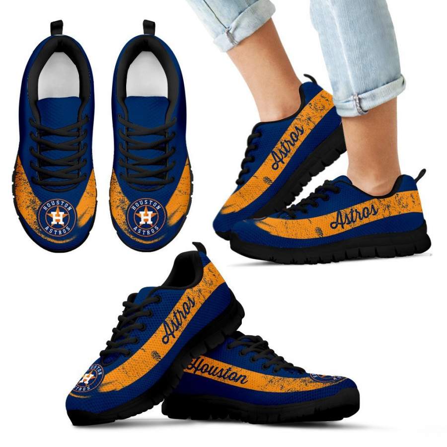 Cool Line Logo Houston Astros Sneakers