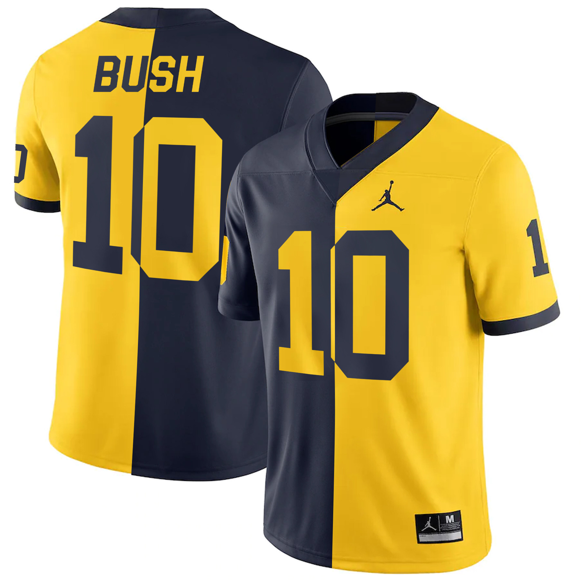 Wolverines Split Vapor Jersey – All Stitched