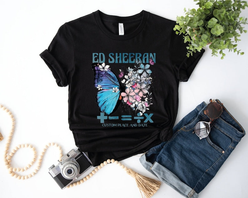 Custom Mathematics Tour Shirt, Butterfly Tshirt, Butterfly Equals Tour Shirts, The Mathematics World Tour Shirt, Custom Tshirt, 2023 Tour