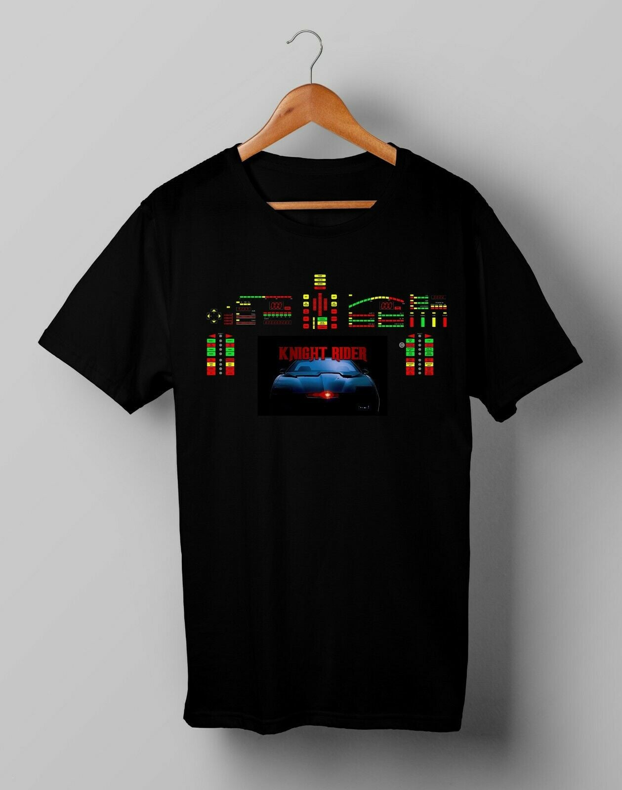 Vintage Knight Rider Dasboard Classic T Shirt