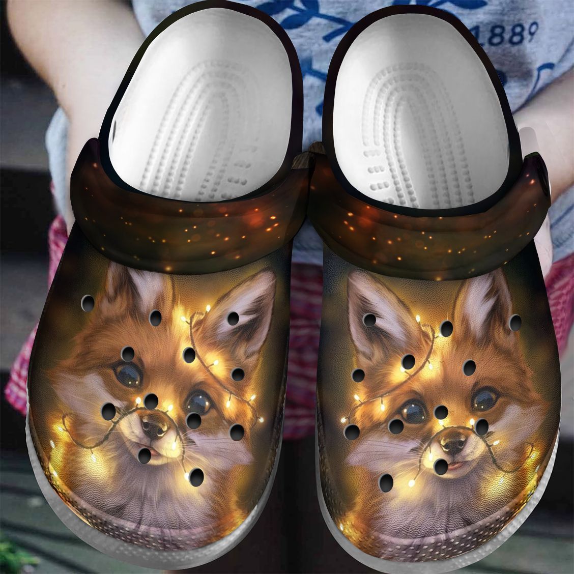 Fox Personalized Clog Custom Crocs C &hellip;