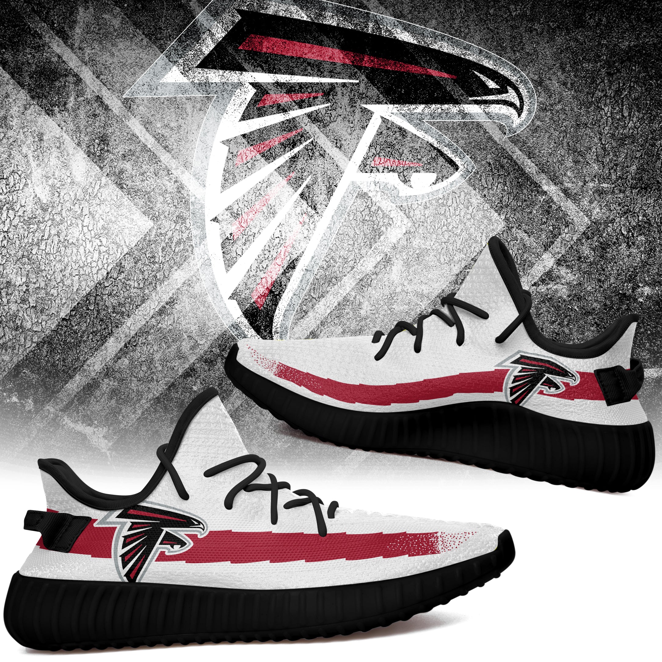 Atlanta Falcons Nfl Like Yeezy Boost Shoes Christmas Gift For Men Women T2210-V06-27