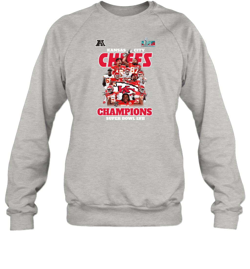 Kansas City Chiefs – Super Bowl Championship 2023 Unisex 2D Sweatshirt 2 Side V7