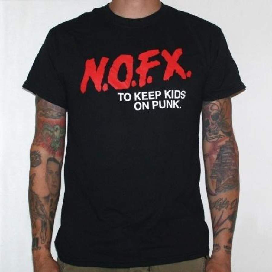 2017 Men T Shirt Nofx Men’S Old Skullmale Cotton Elastic Soft Tshirt