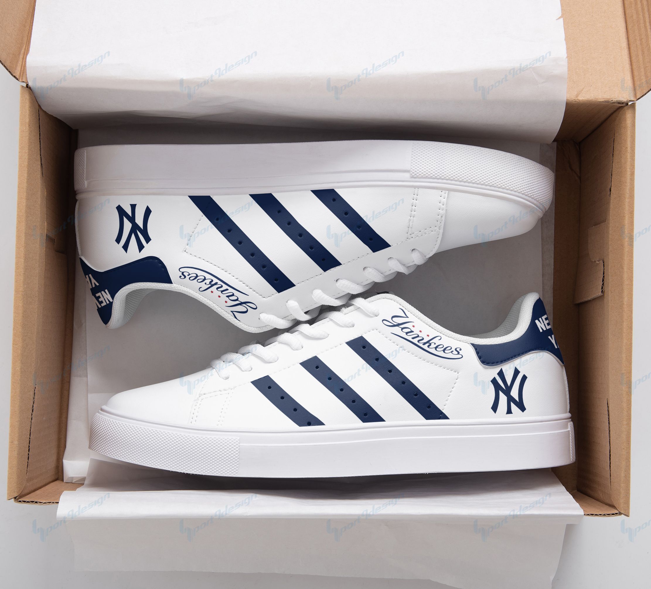 New York Yankees Custom Sneakers 033