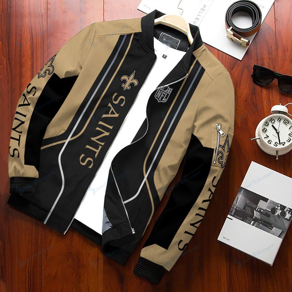 New Orleans Saints Bomber Jacket 088