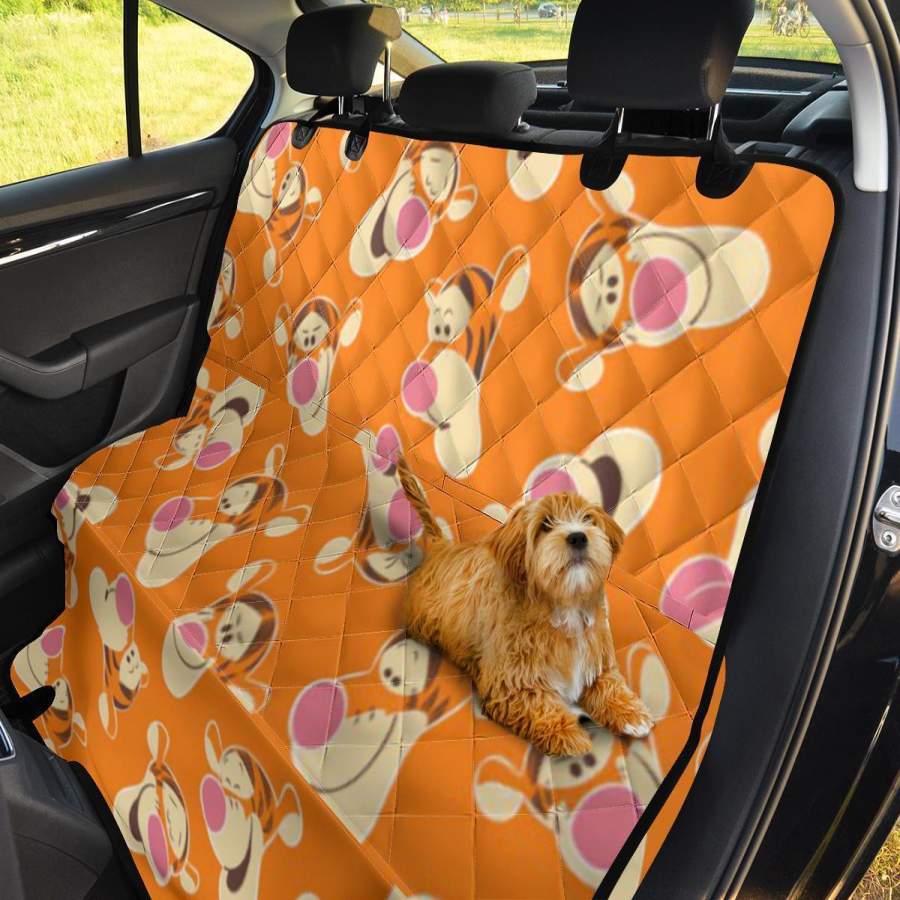 Winnie The Pooh Tigger Face Pet Seat Cover