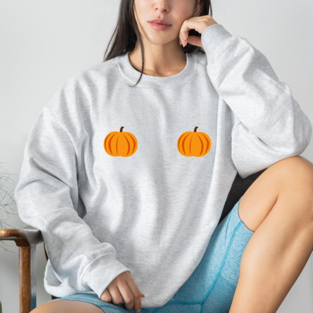 Funny Pumpkins For Girls Sweatshirt, Halloween Gift Sweatshirt