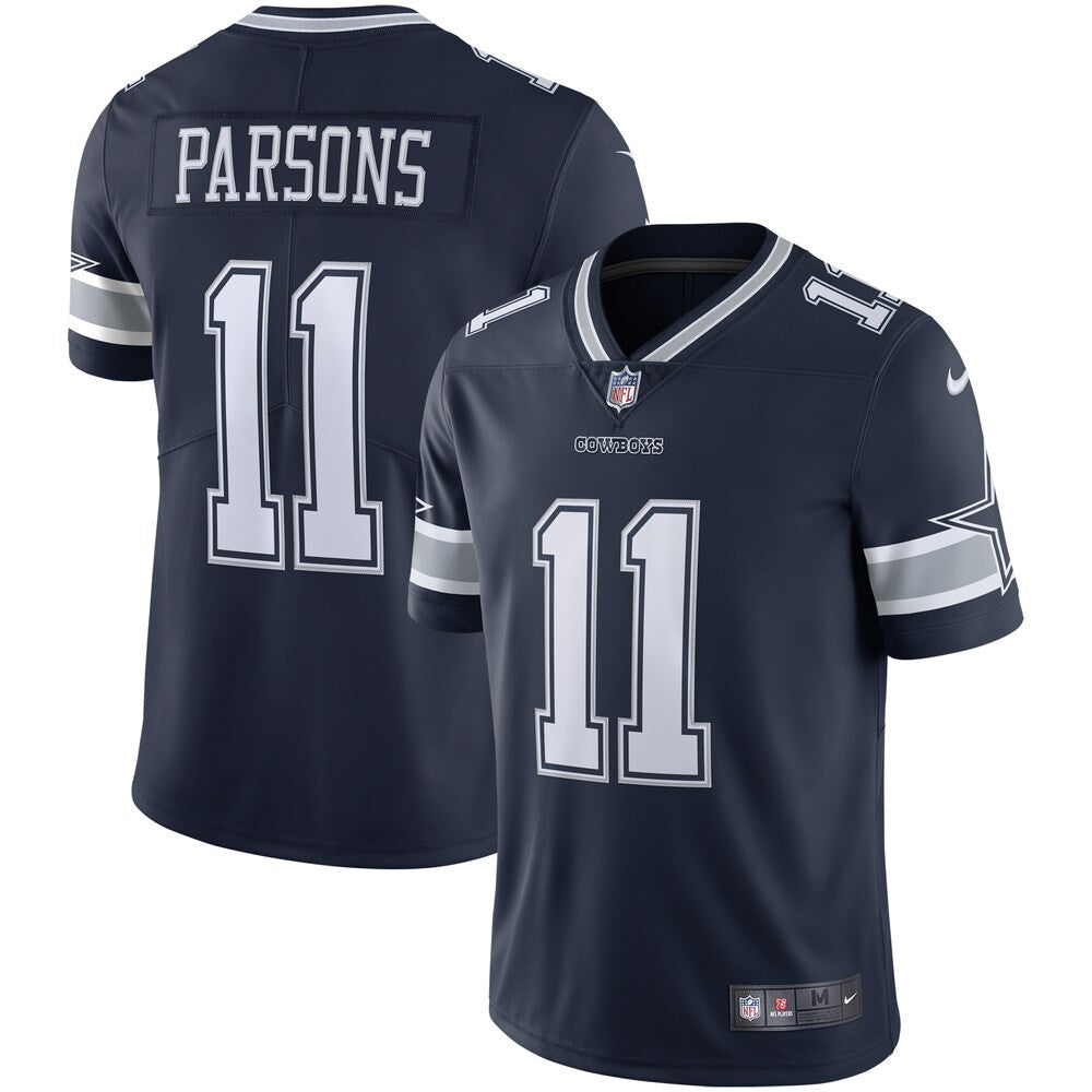 Men’S Dallas Cowboys Micah Parsons Nike Navy Vapor Limited Jersey