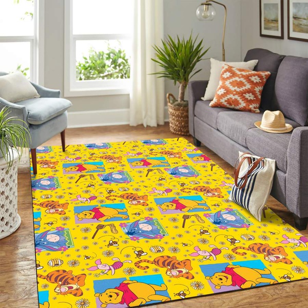 Pattern Winnie The Pooh Carpet floor area rug – home decor – Bedroom Living Room decor