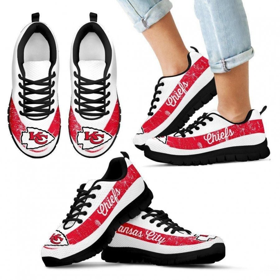 Cool Line Logo Kansas City Chiefs Sneakers #759