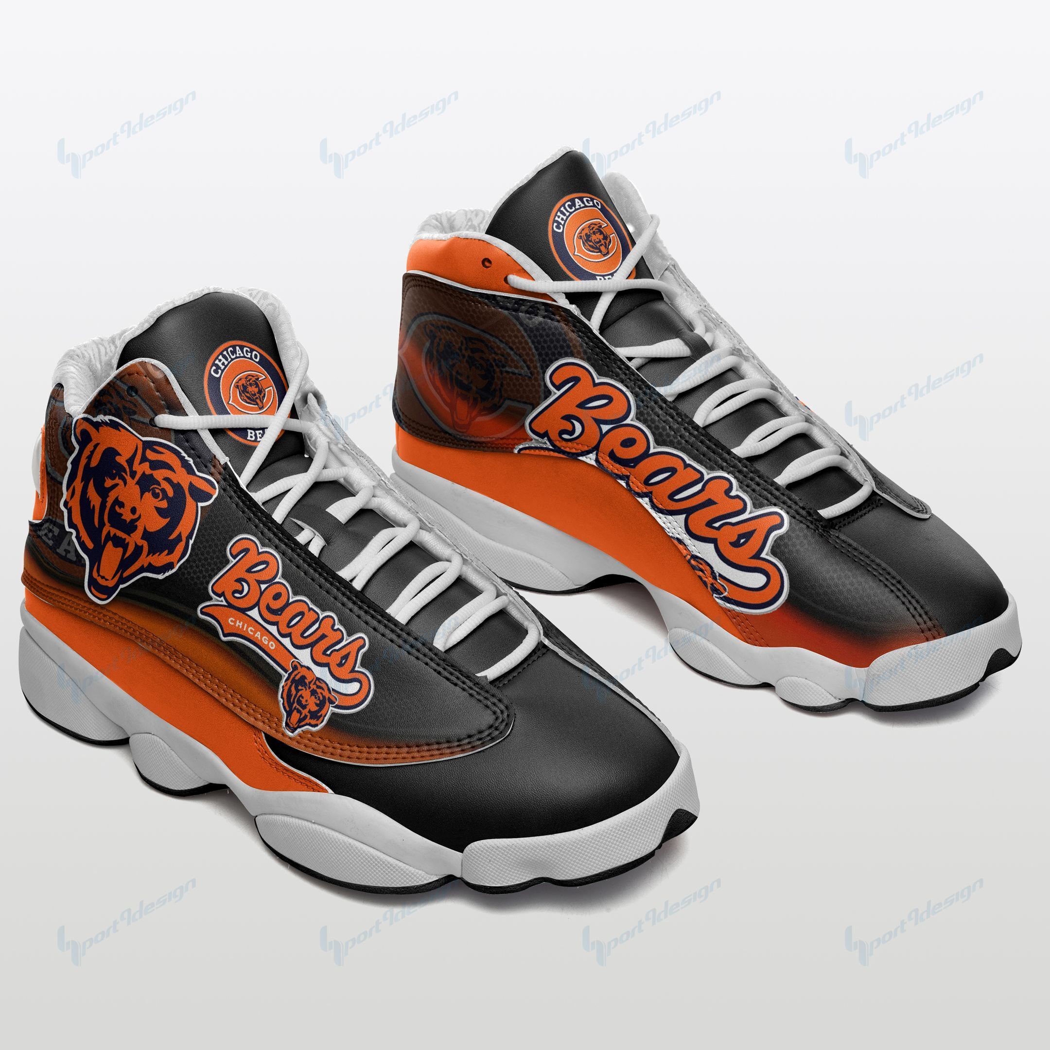 Chicago Bears Air JD13 Sneakers 677