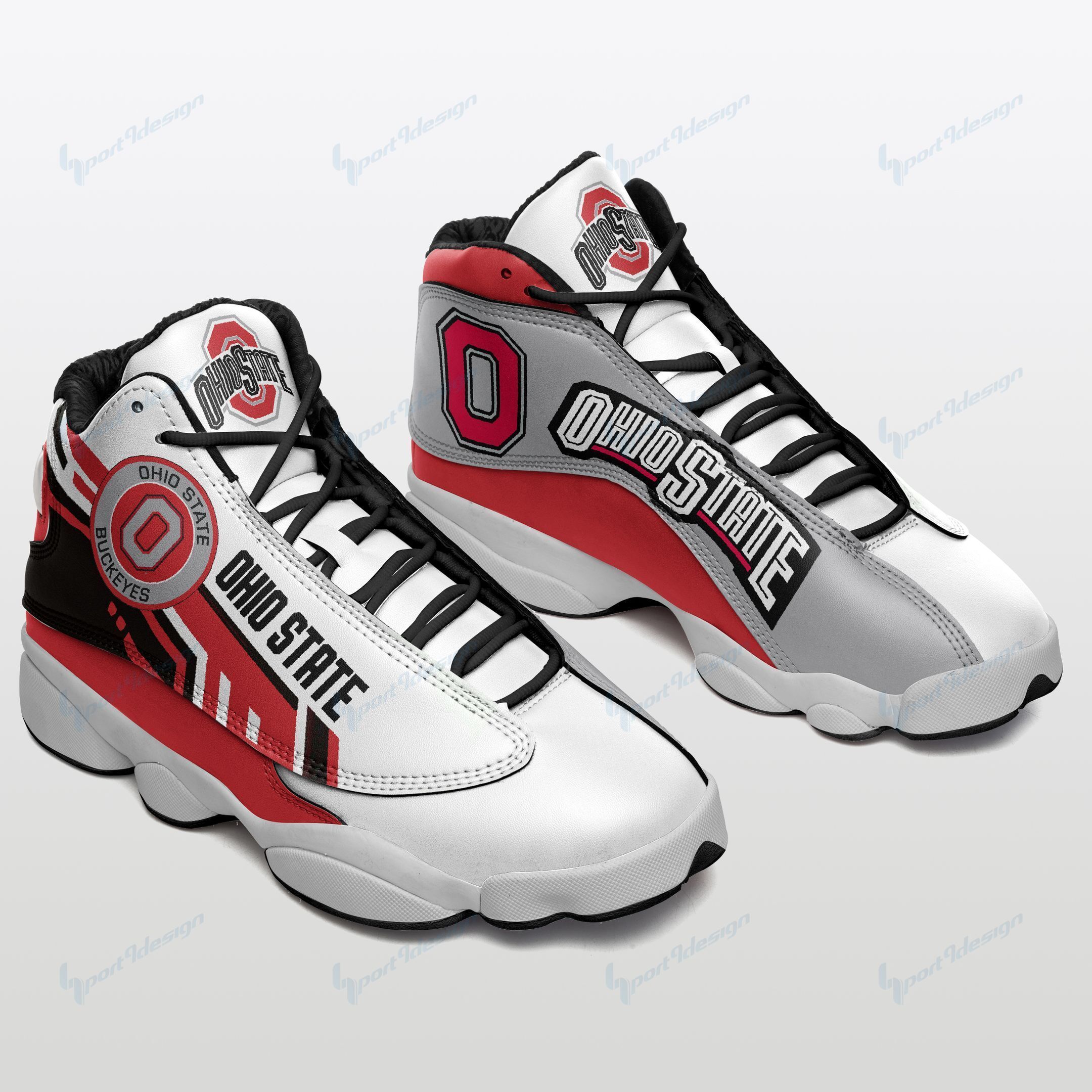 Ohio State Buckeyes Air JD13 Sneakers 558