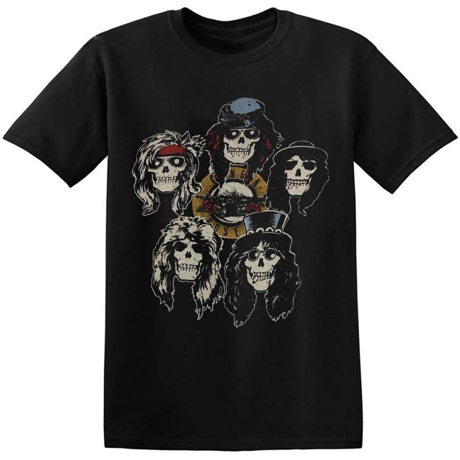 Men Summer T-shirt Guns N’ Roses T Shirt Classic Vintage Rock Band T-shirt Men’s Casual Shirt