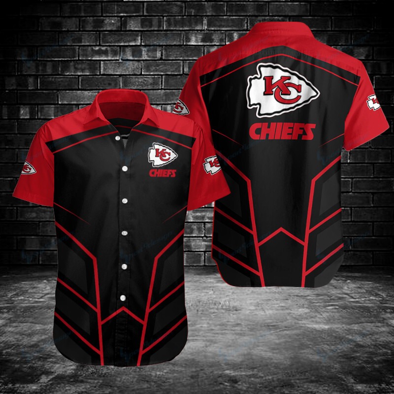 Kansas City Chiefs Button Shirts Bg325